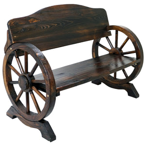 Cart Wheel Bench