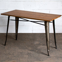Prato Table - Gun Metal Grey