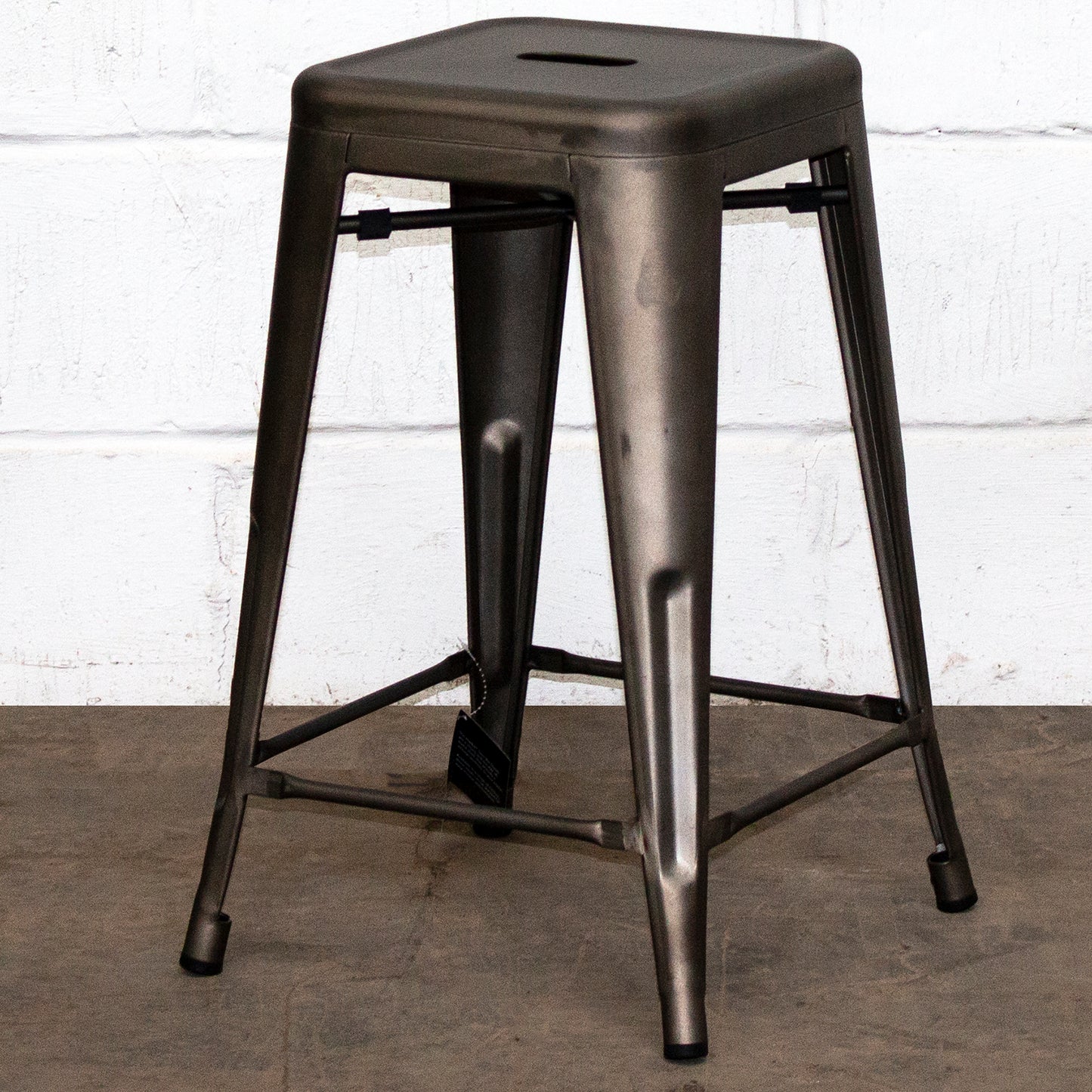 Terni Bar Stool - Gun Metal Grey