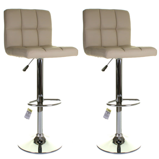 Catania Bar Stool - Cream - Set of 2