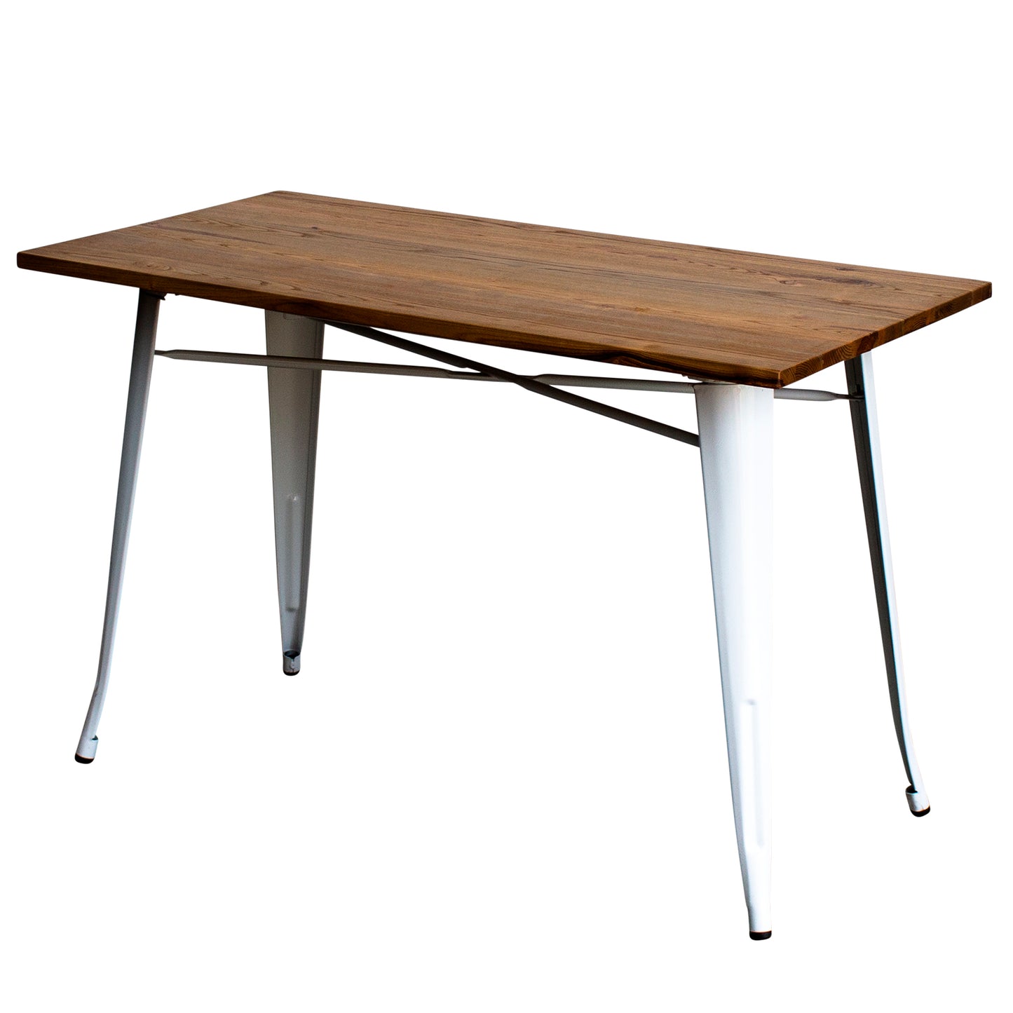 5PC Prato Table, 2 Florence & 2 Palermo Chairs Set - White