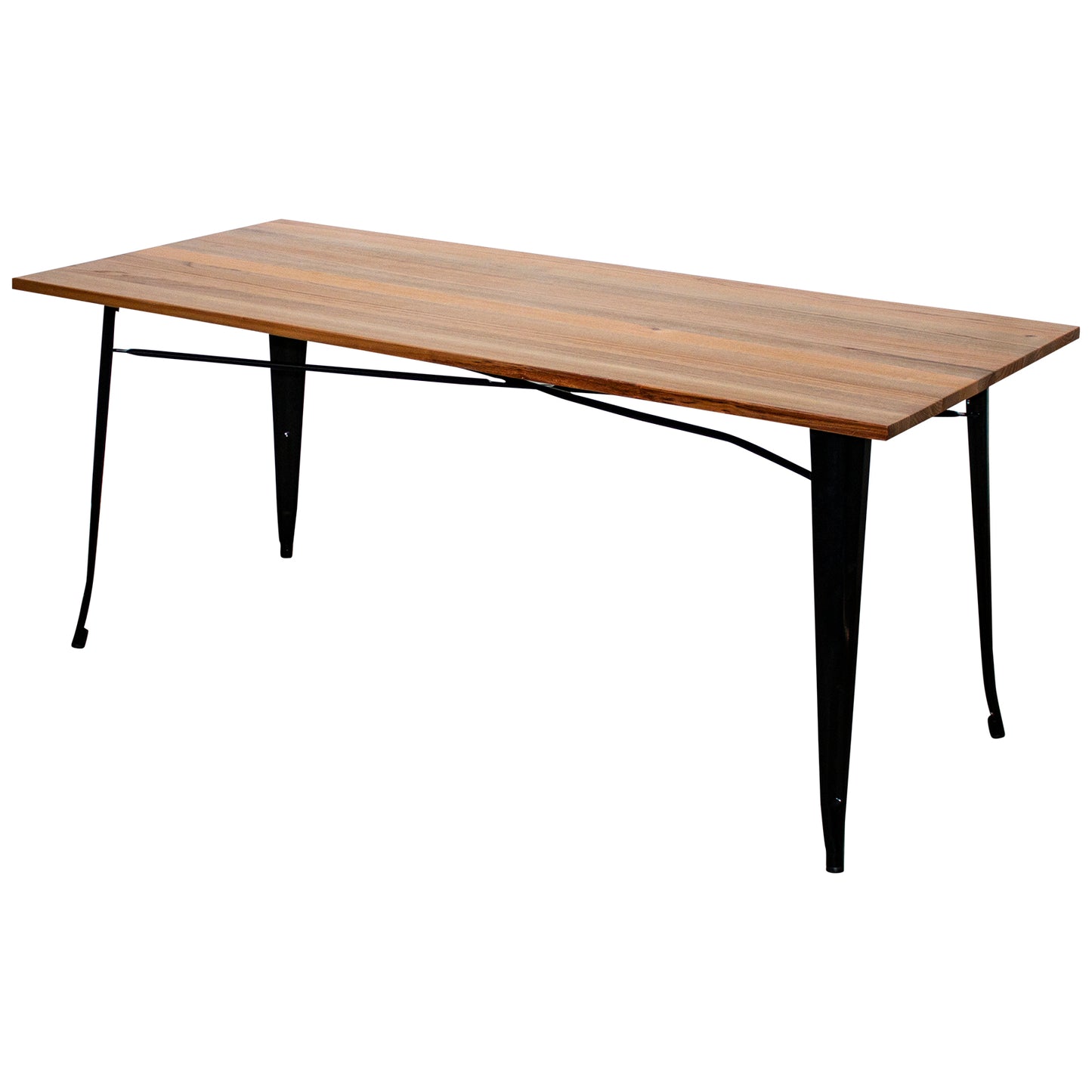 5PC Taranto Table, 3 Rho Stools & Nuoro Bench Set - Black