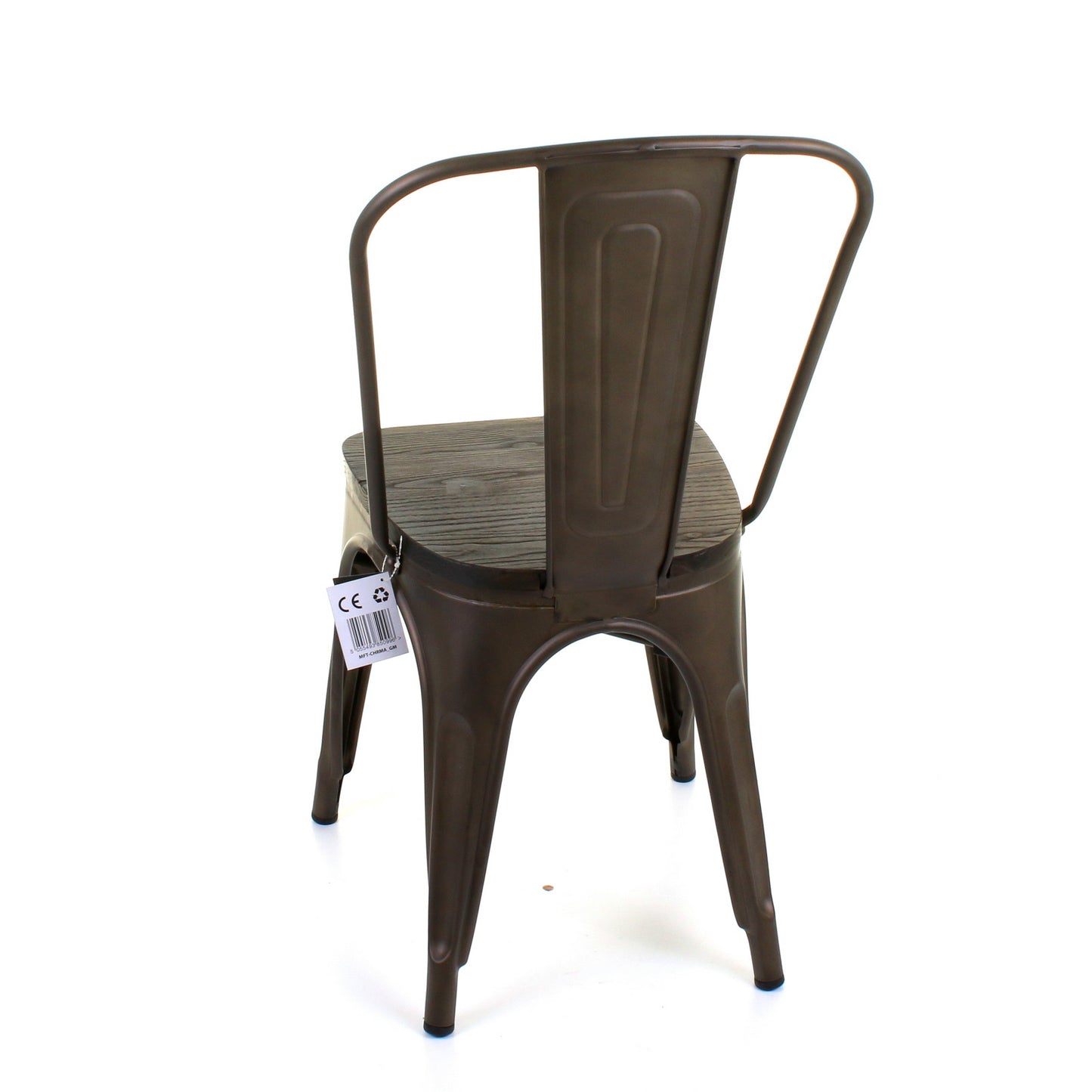 Roma Chair - Gun Metal Grey