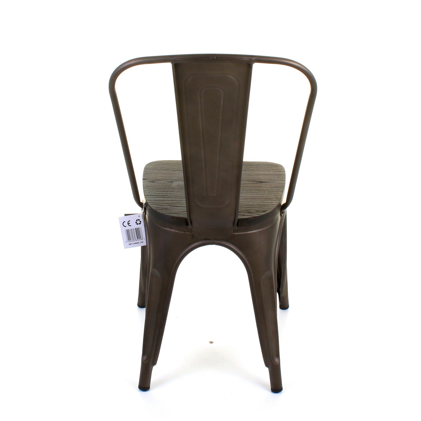 Roma Chair - Gun Metal Grey