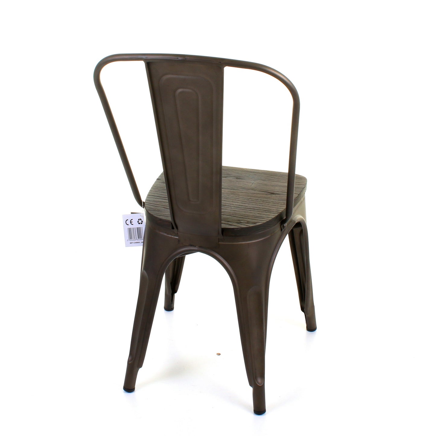 Roma Chair - Gun Metal Grey