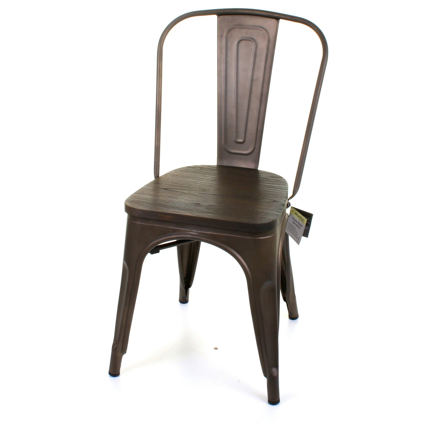 Roma Chair - Gun Metal Grey