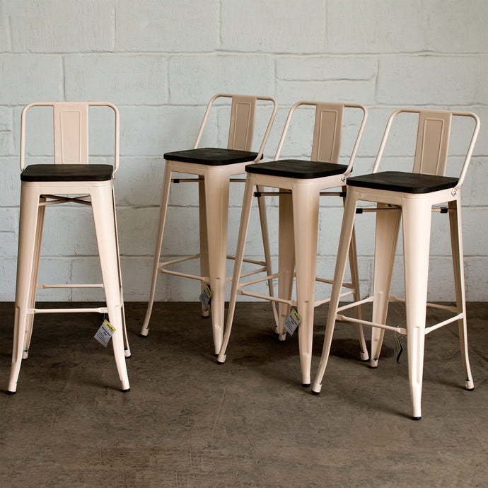 Milan Bar Stool - Cream