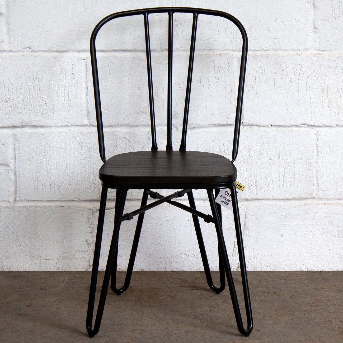 Merola Chairs - Matt Black