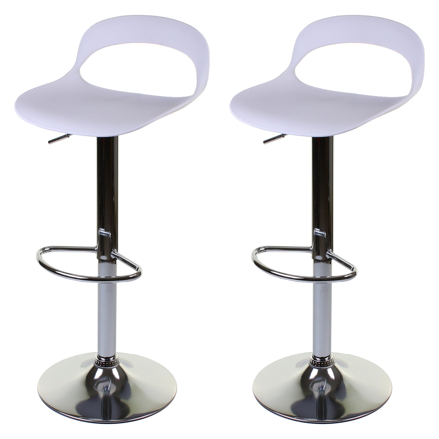 Foggia Bar Stool - White - Set of 2