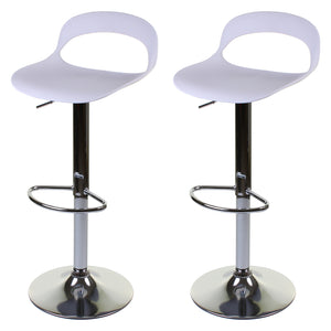 Foggia Bar Stool - White - Set of 2
