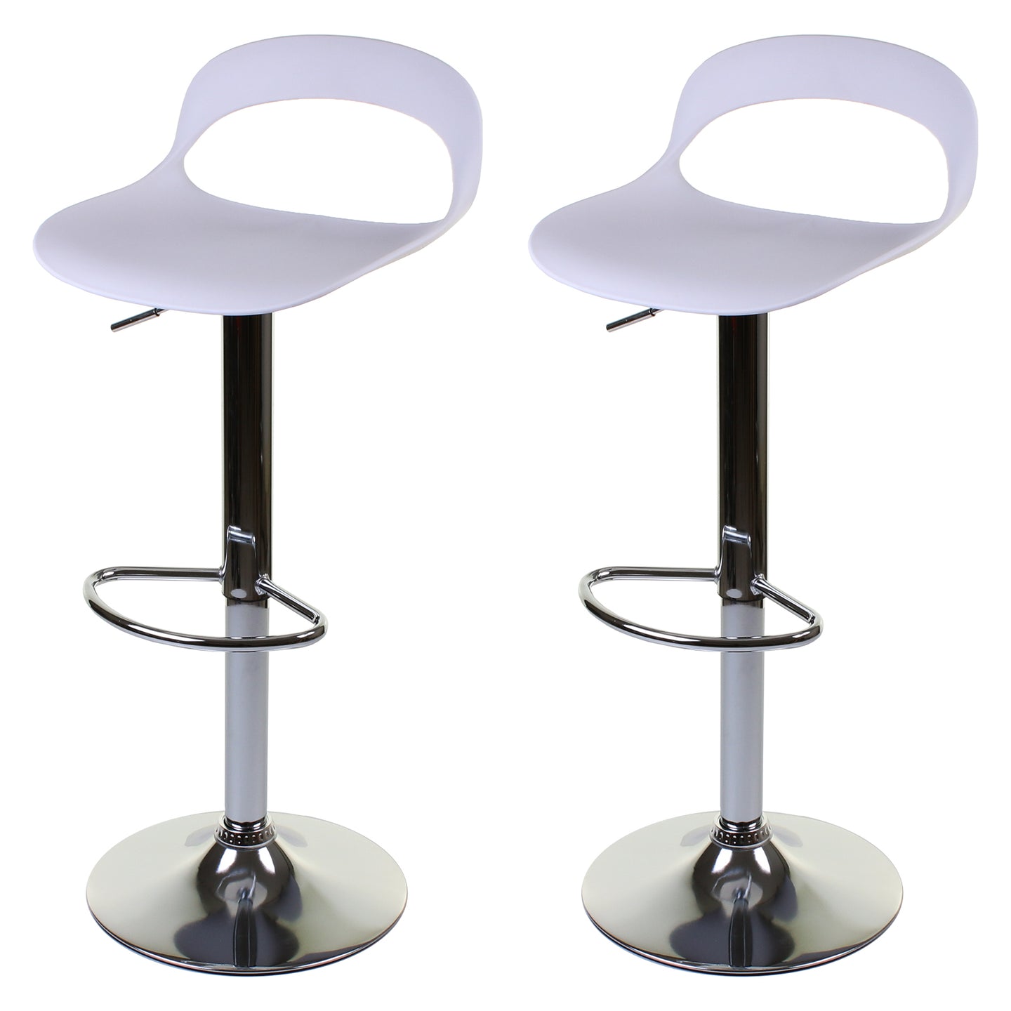 Foggia Bar Stool - White - Set of 2