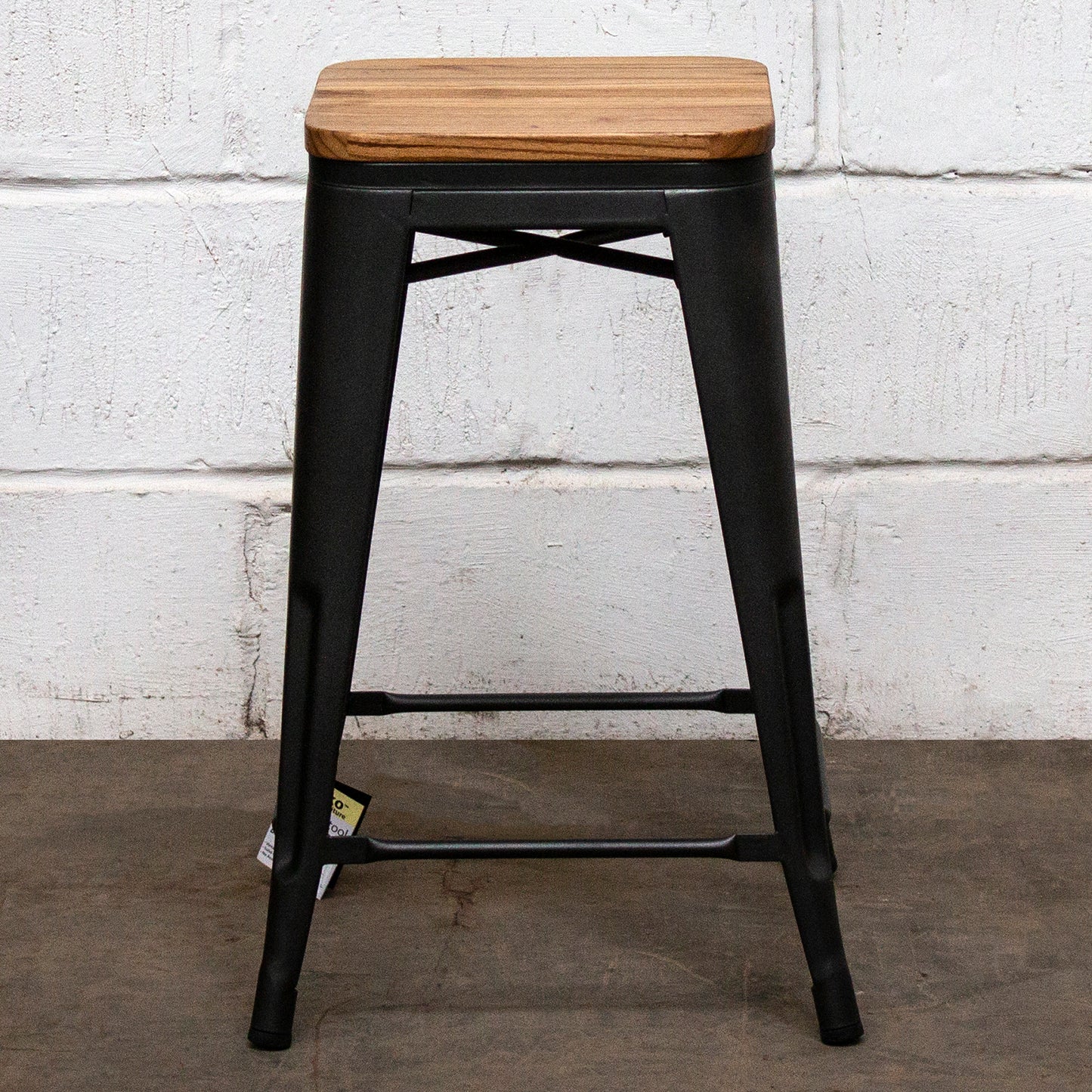 Umbria Bar Stool - Onyx Matt Black