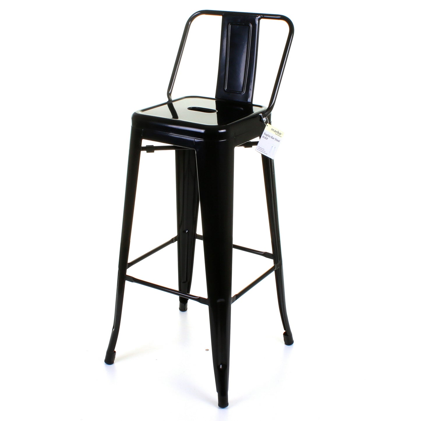 Naples Bar Stool - Black