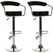 Monza Bar Stool - Black - Set of 2
