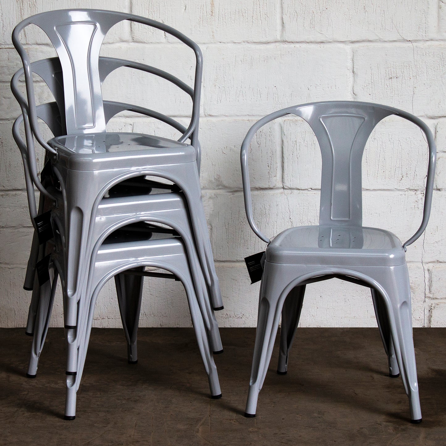 Forli Chair - Pale Grey