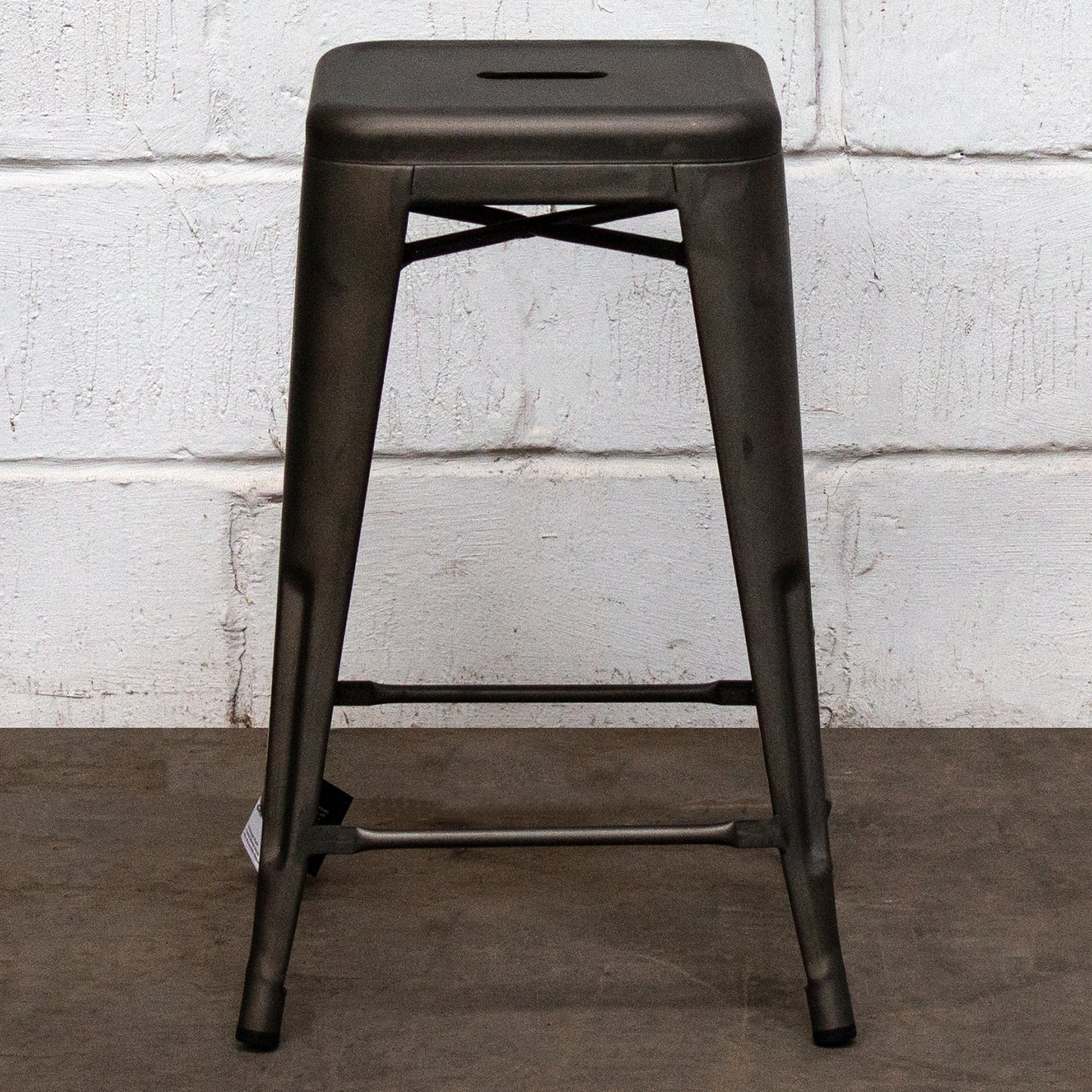 Terni Bar Stool - Gun Metal Grey