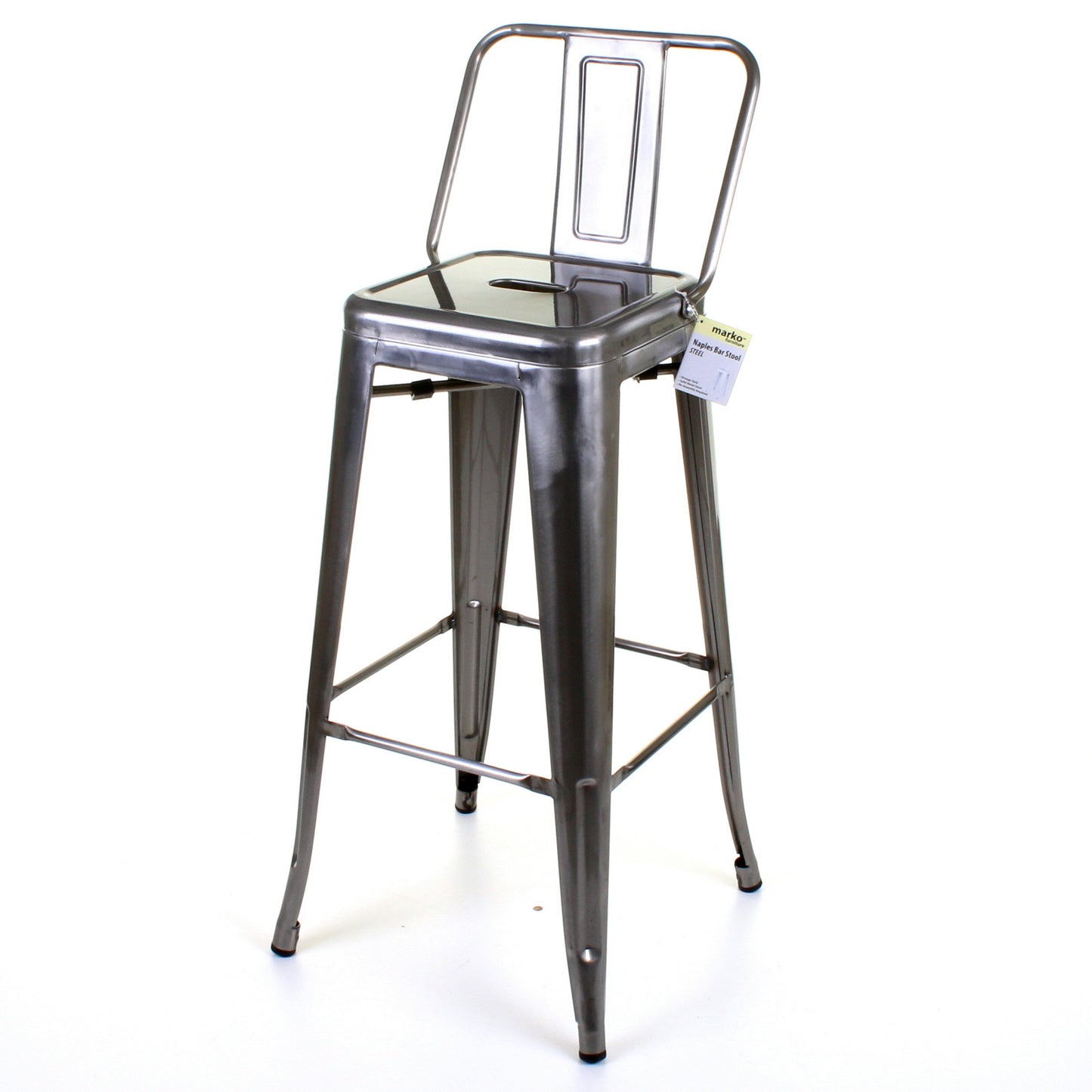 Naples Bar Stool - Steel