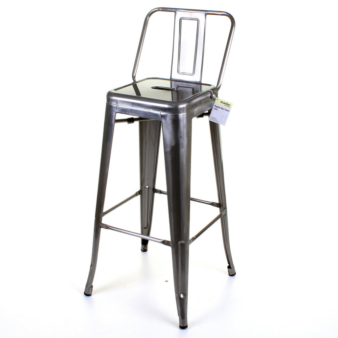 Naples Bar Stool - Steel