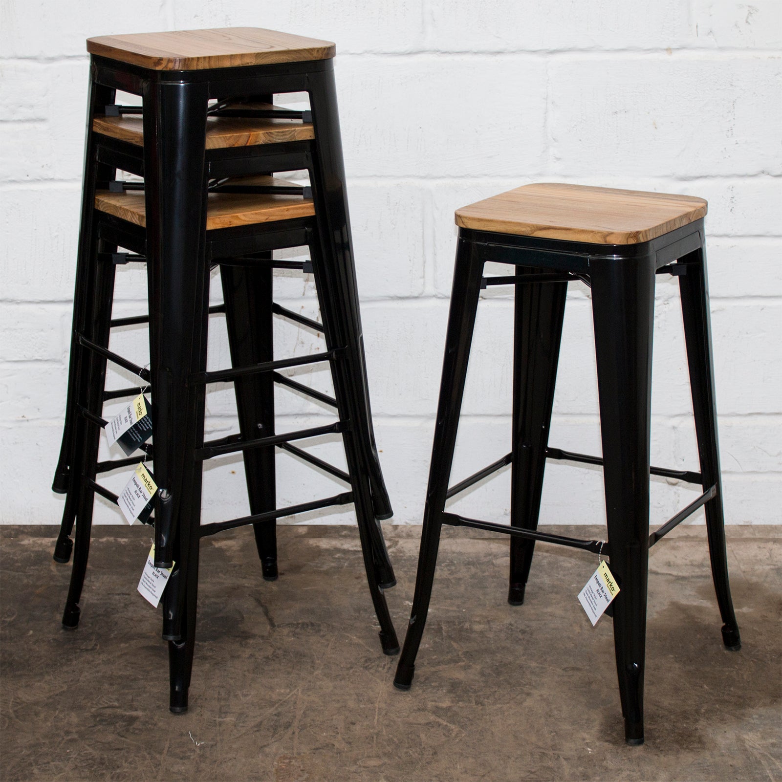 Firenze Stools - Black