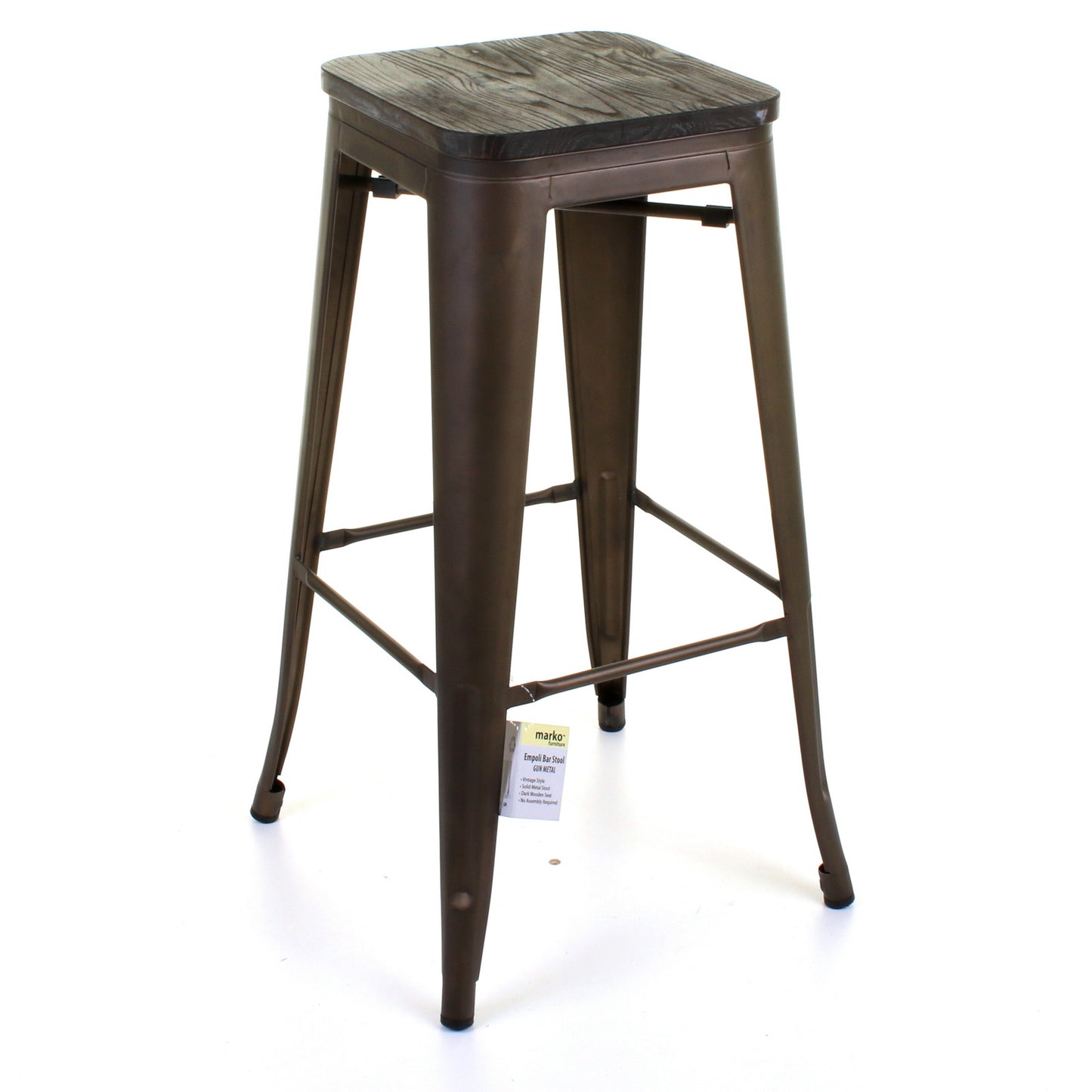 Empoli Stools - Gun Metal Grey