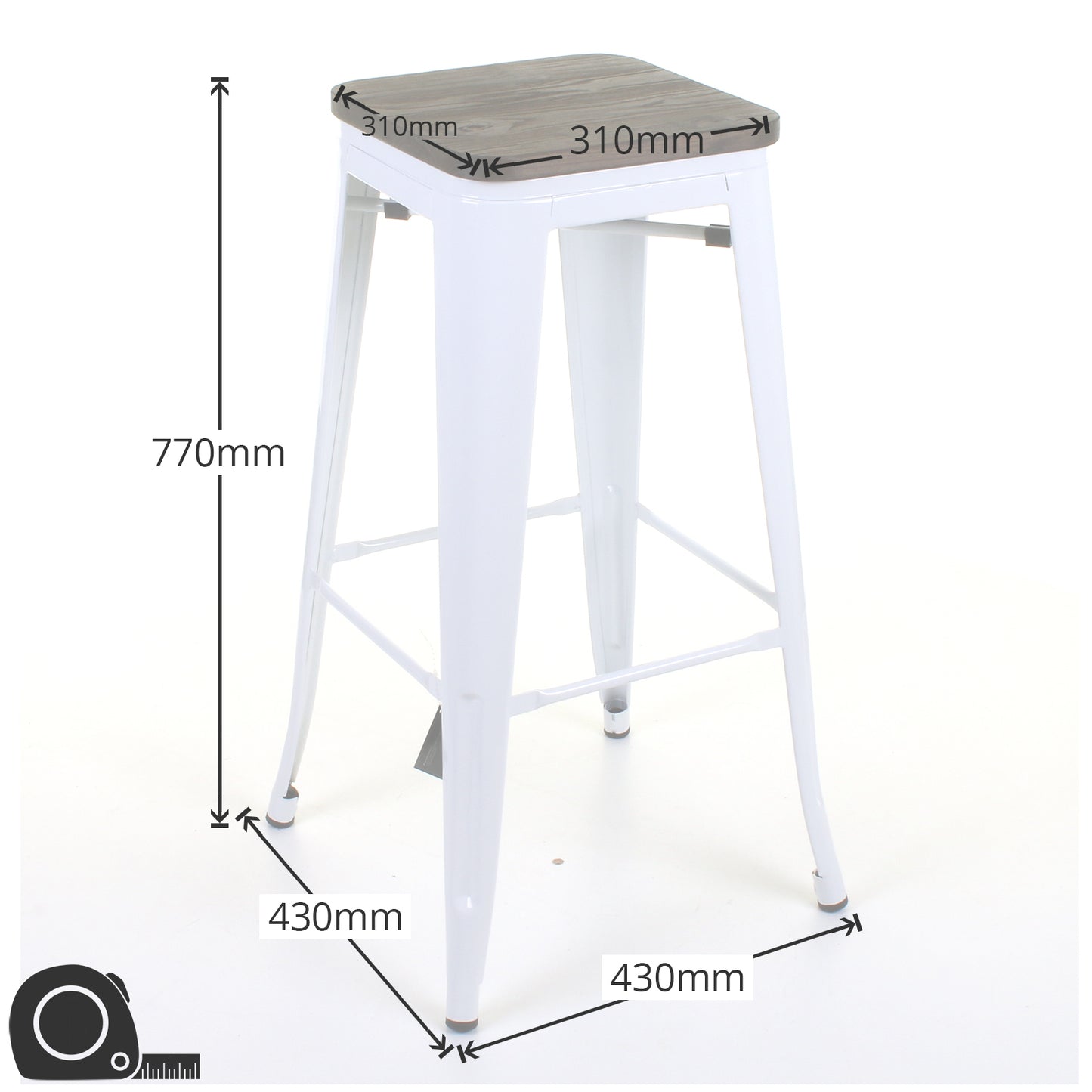 Firenze Stools - White