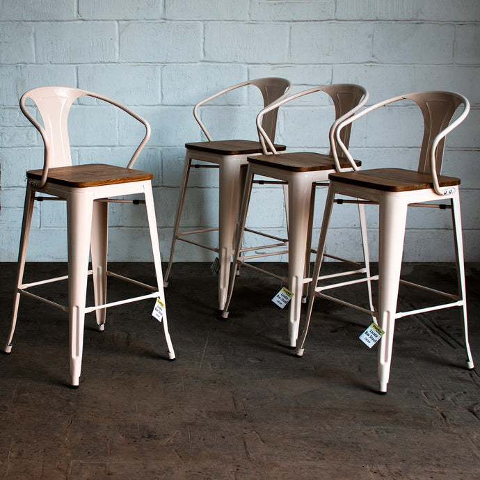 Licata Bar Stool - Cream
