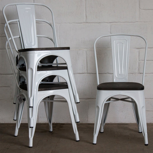 Roma Chairs - White