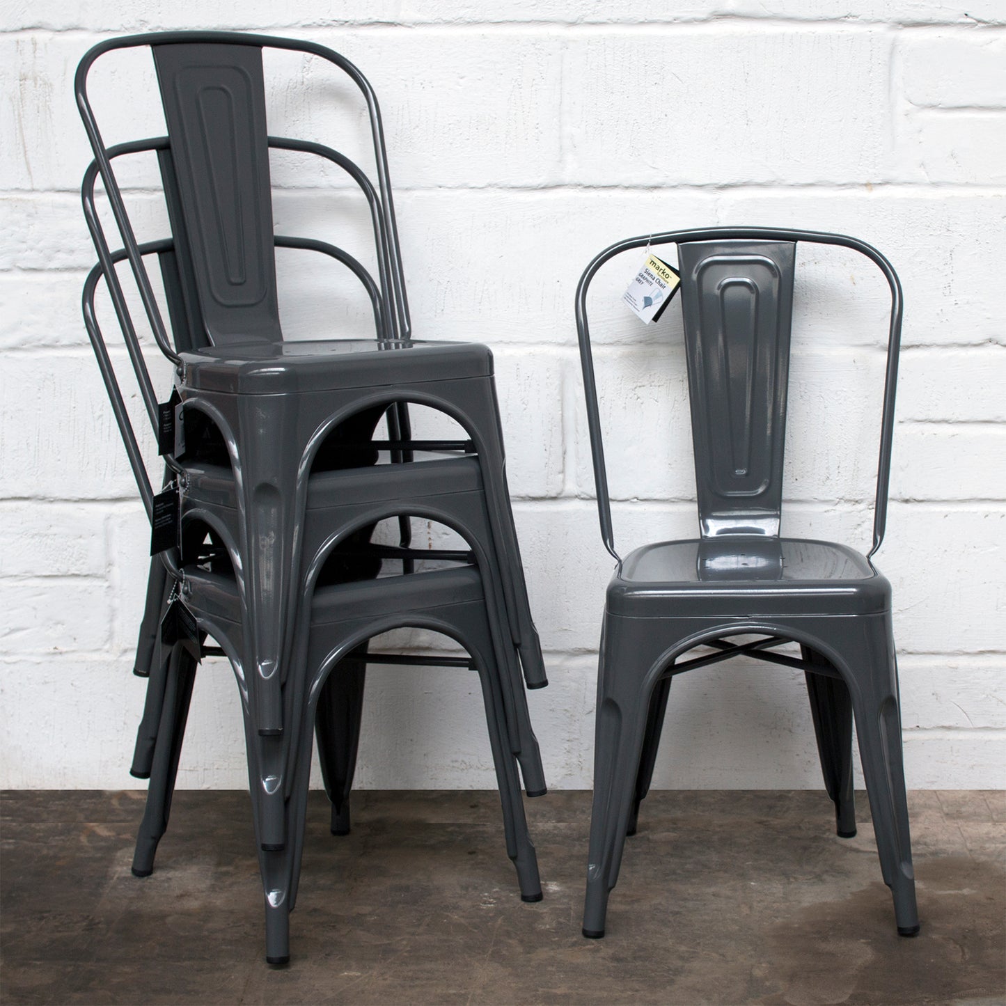 Siena Chairs - Graphite Grey