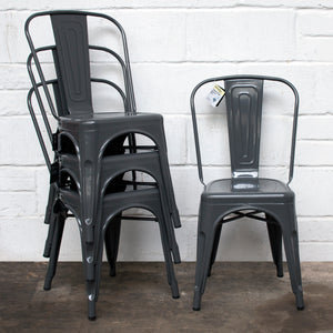 Siena Chairs - Graphite Grey