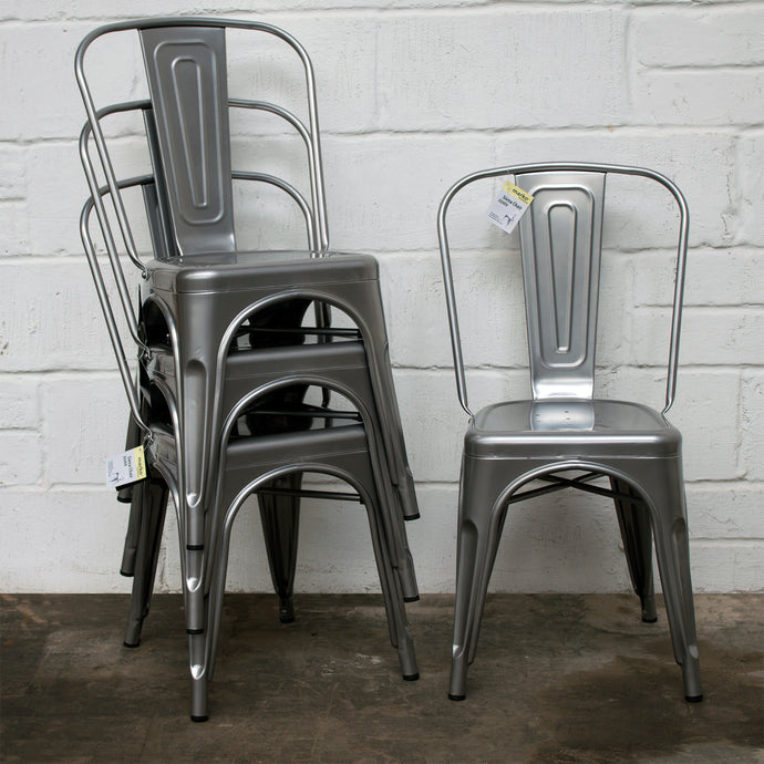 Siena Chairs - Silver