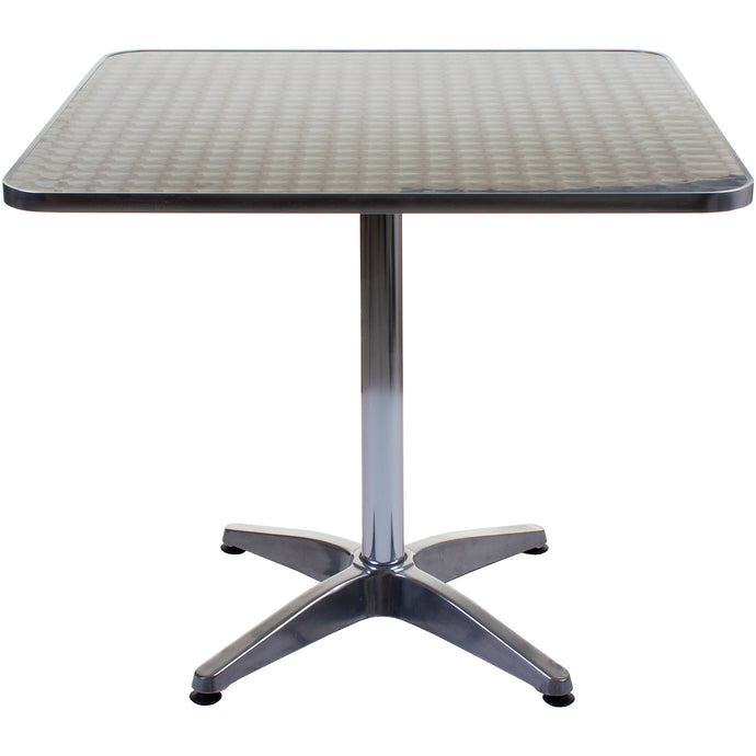 Fajardo Square Chrome Table