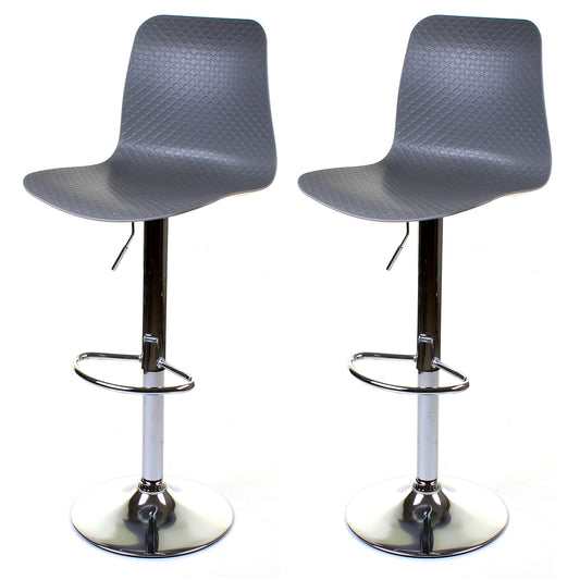 Savona Bar Stool - Grey - Set of 2