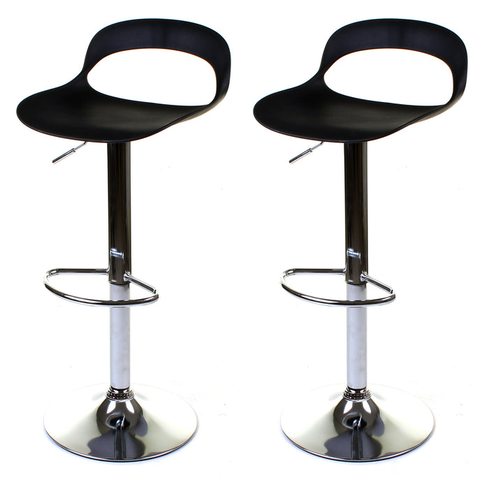 Foggia Bar Stool - Black - Set of 2