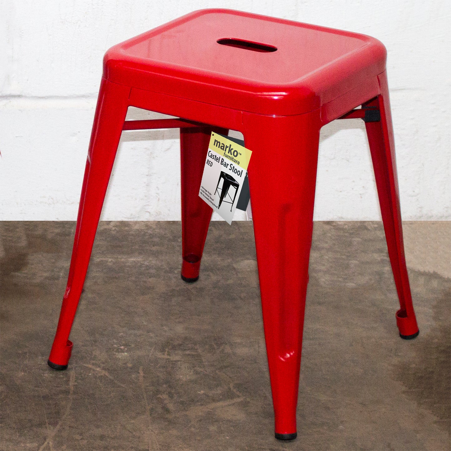 Castel Stool - Red