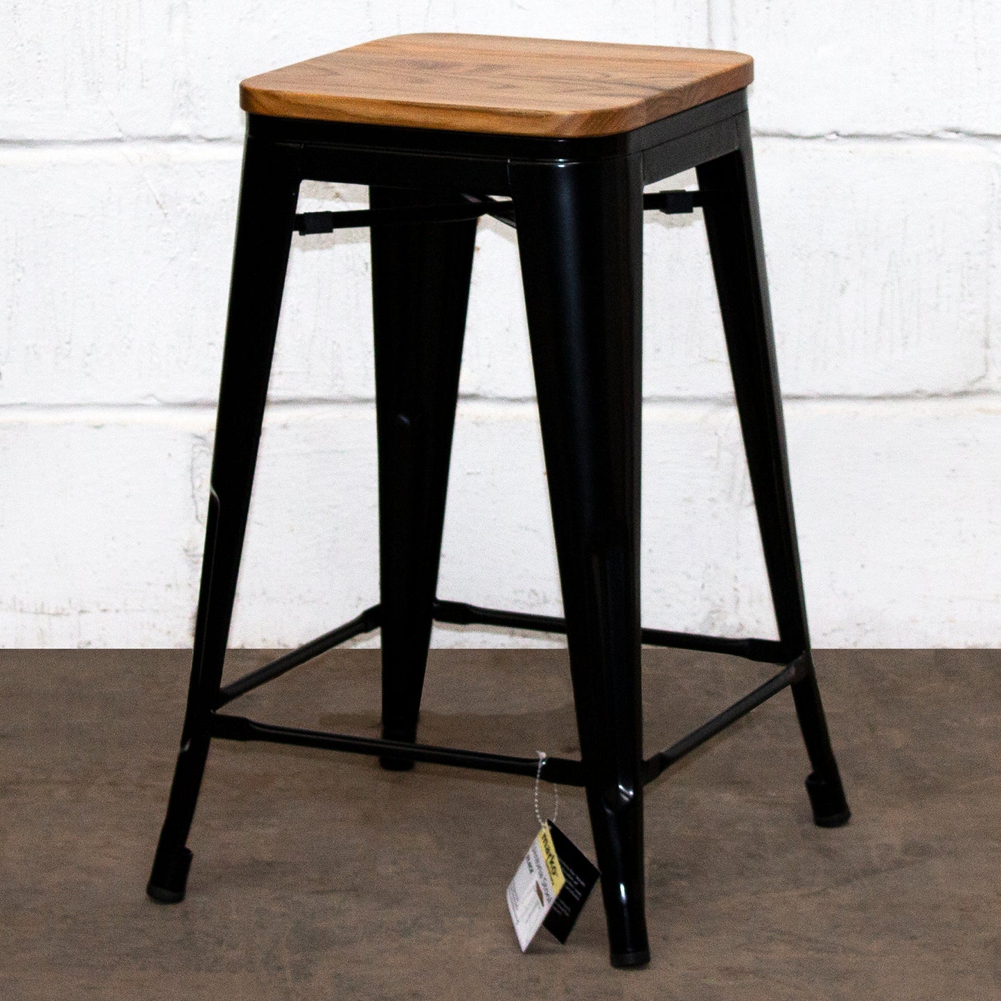 Umbria Bar Stool - Black