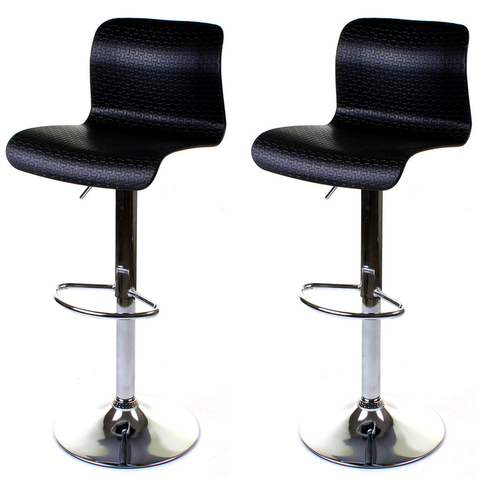 Genoa Bar Stool - Black - Set of 2