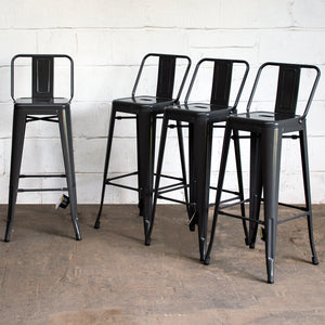 Naples Bar Stool - Graphite Grey