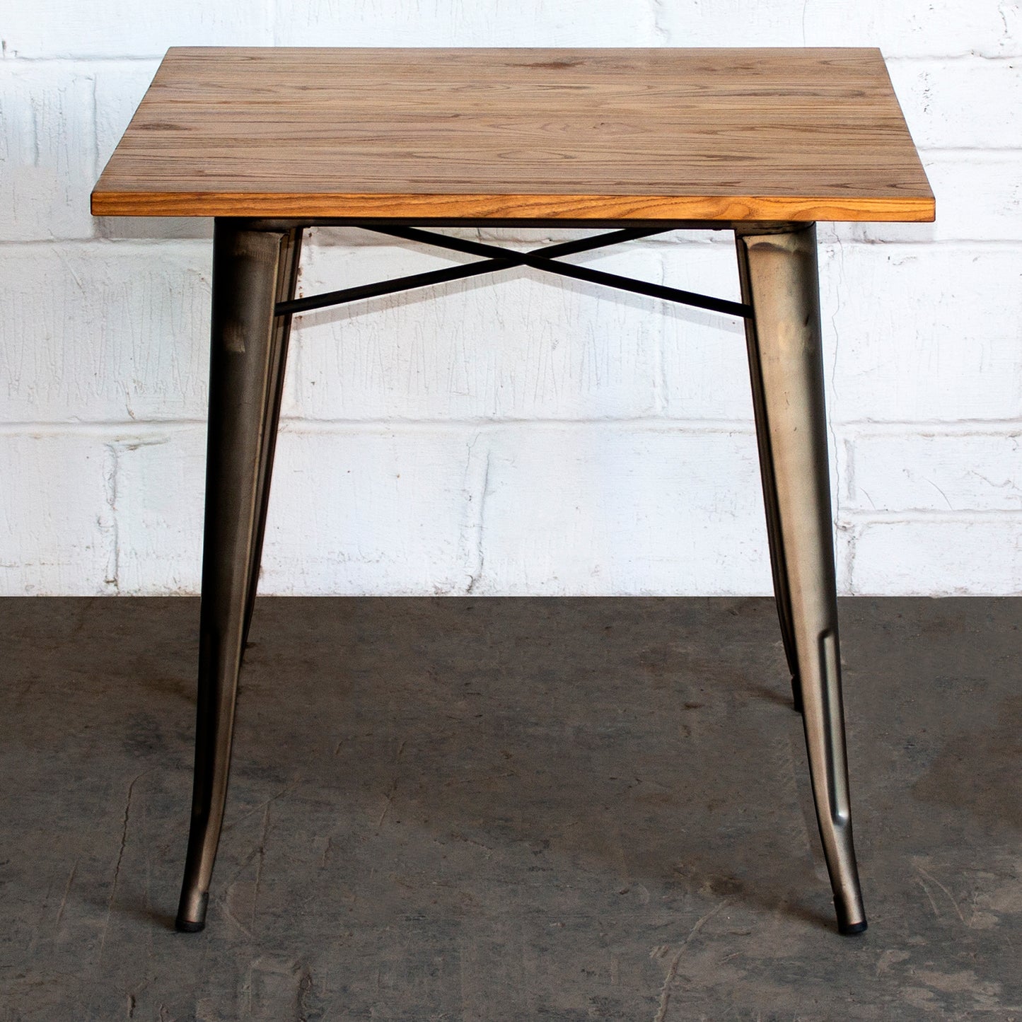 Enna Table - Gun Metal Grey