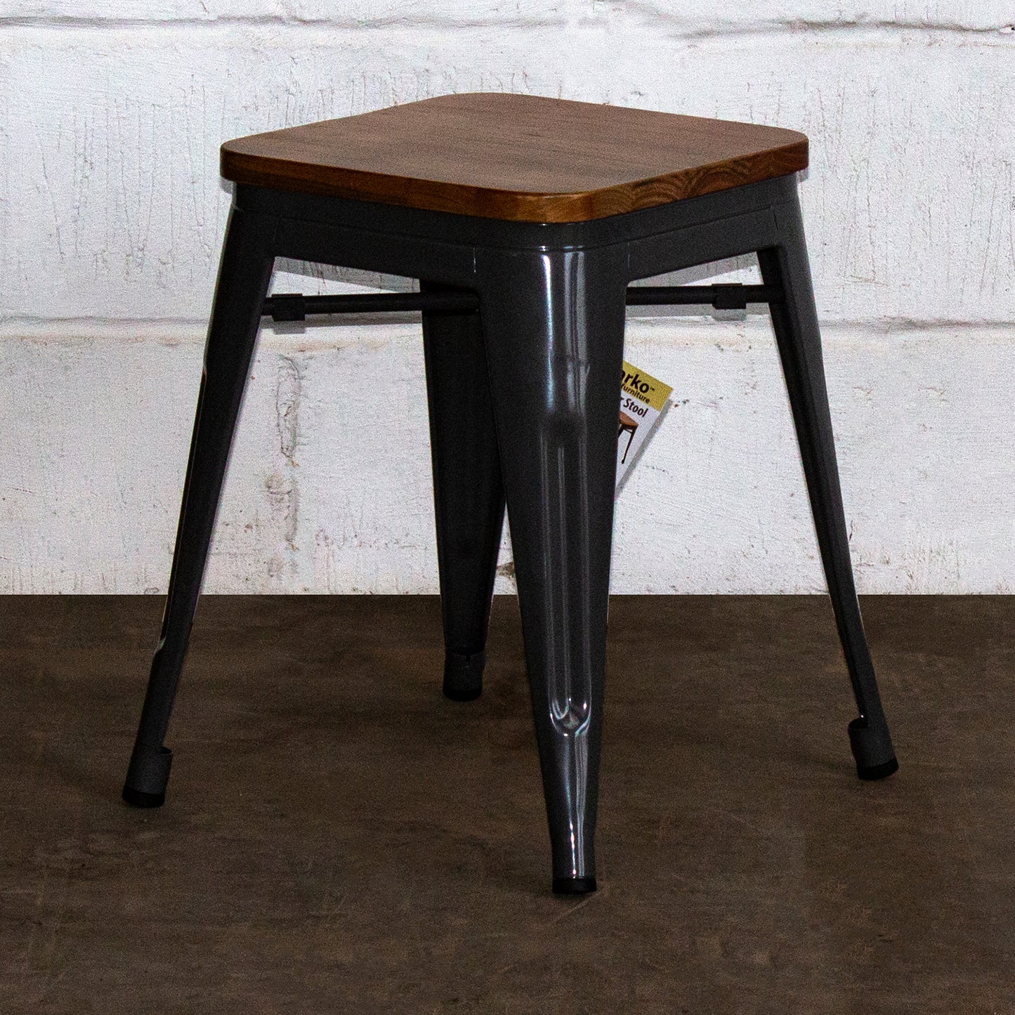 Rho Bar Stool - Graphite Grey