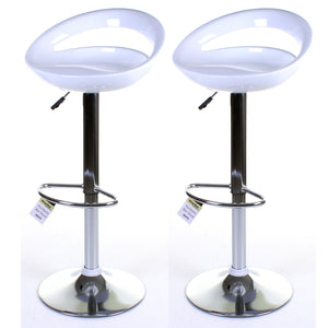 Positano Stool - White - Set of 2
