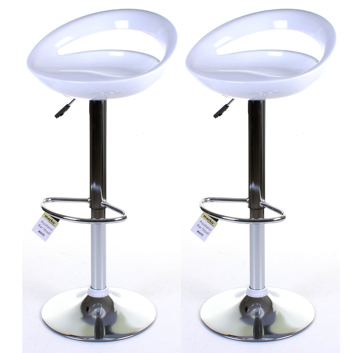 Positano Stool - White - Set of 2