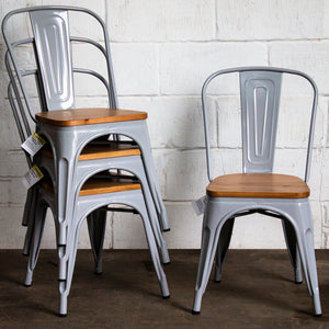 Palermo Chair - Pale Grey