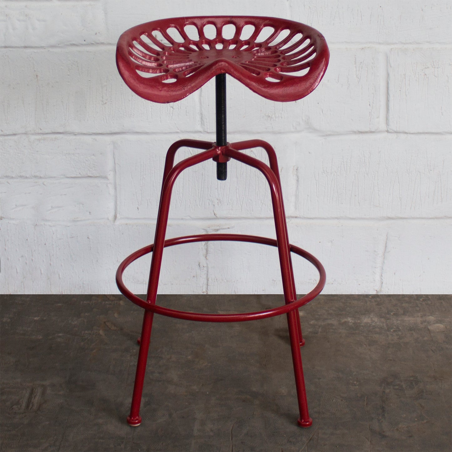 Arezzo Tractor Bar Stools - Red