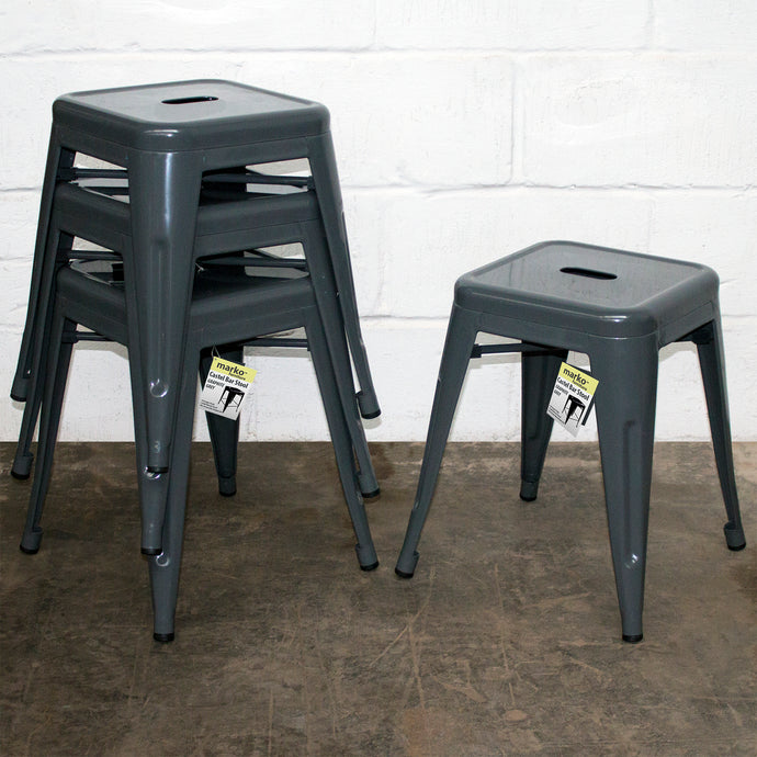 Castel Stool - Graphite Grey