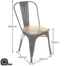 9PC Taranto Table, 2 Florence Chairs, 3 Palermo Chairs & 3 Rho Stools Set - Graphite Grey