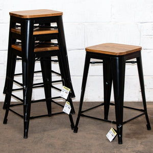 Umbria Bar Stool - Black