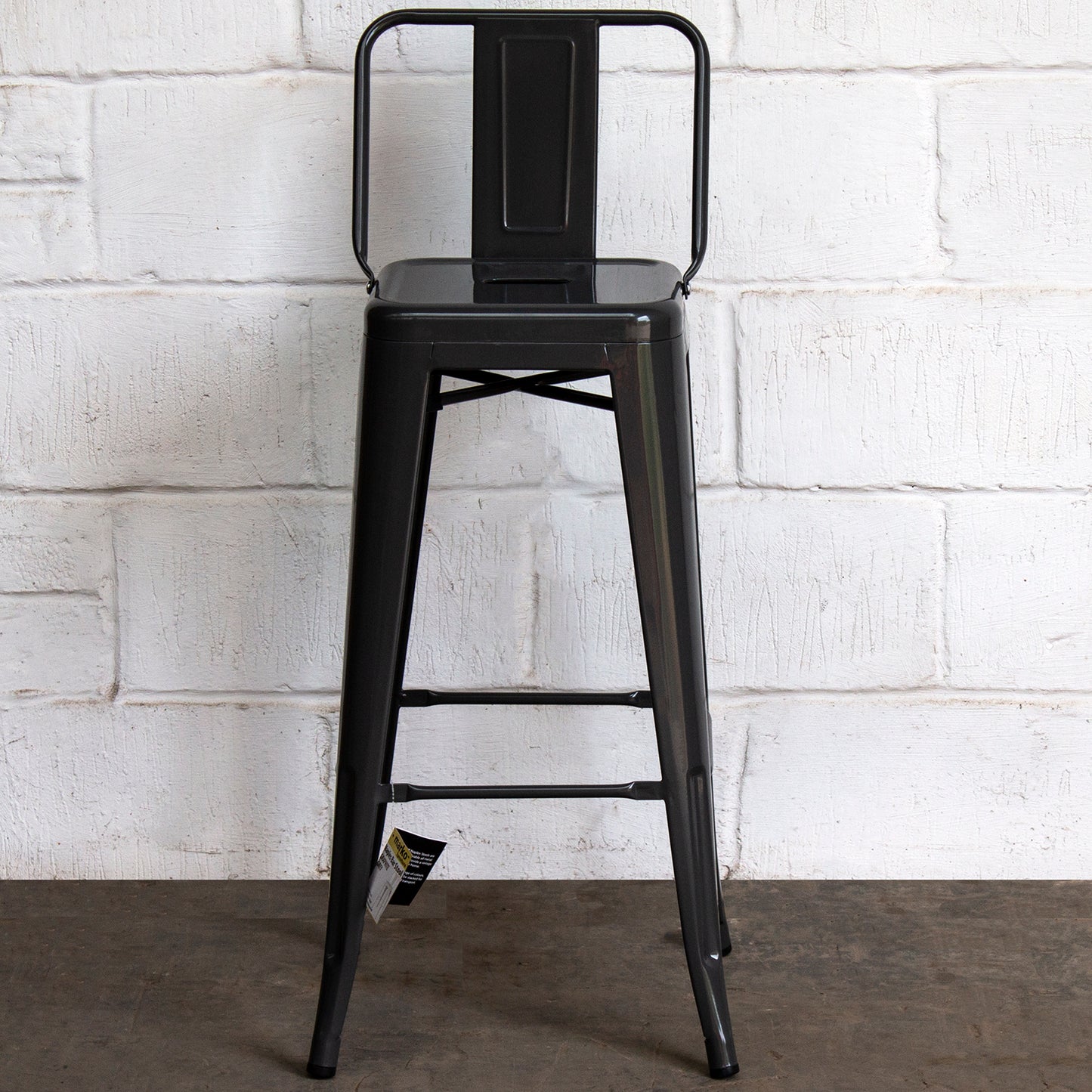 Naples Bar Stool - Graphite Grey