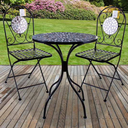 Mosaic Stone Topped Bistro Sets - Orotava