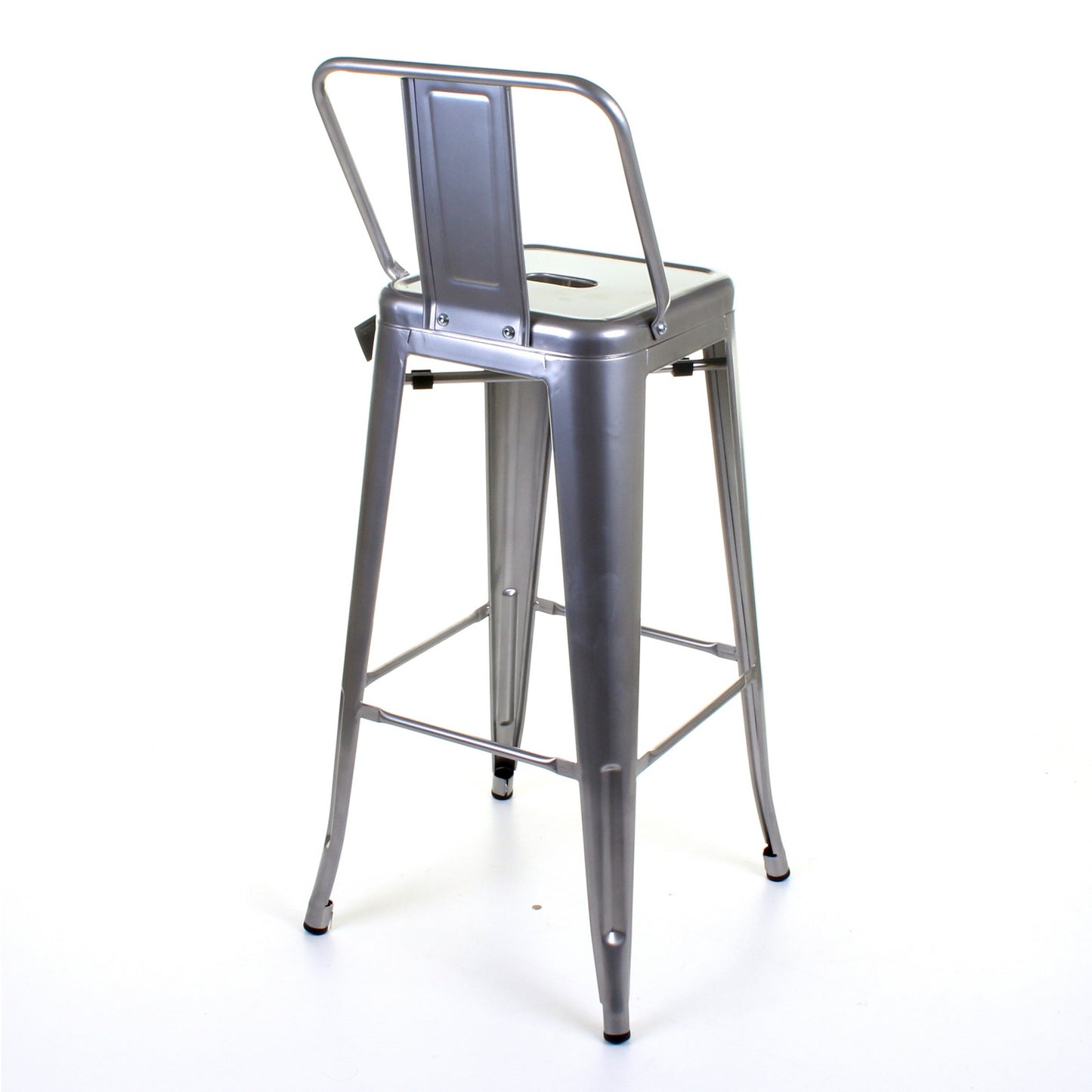 Naples Bar Stool - Silver