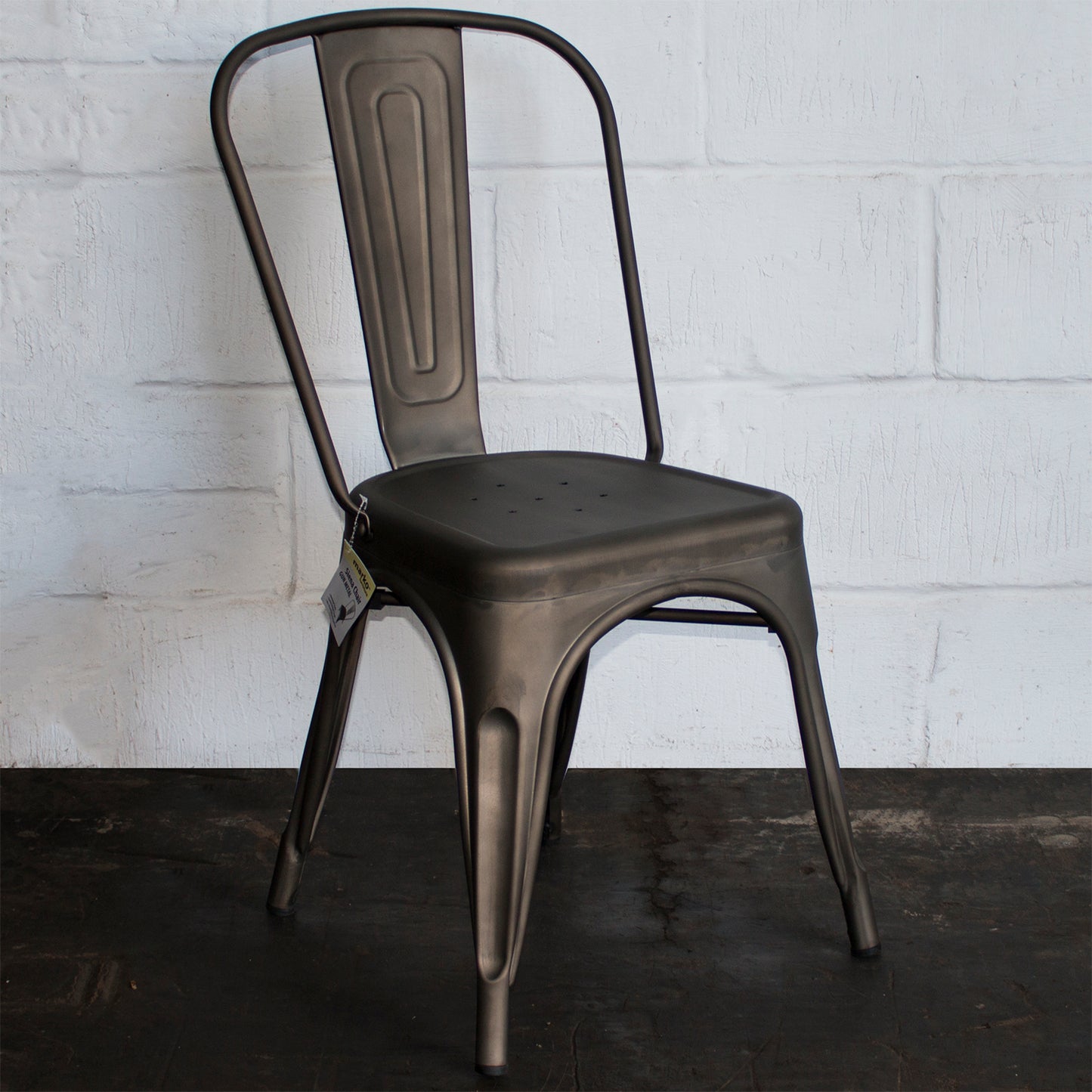 Siena Chair - Gun Metal